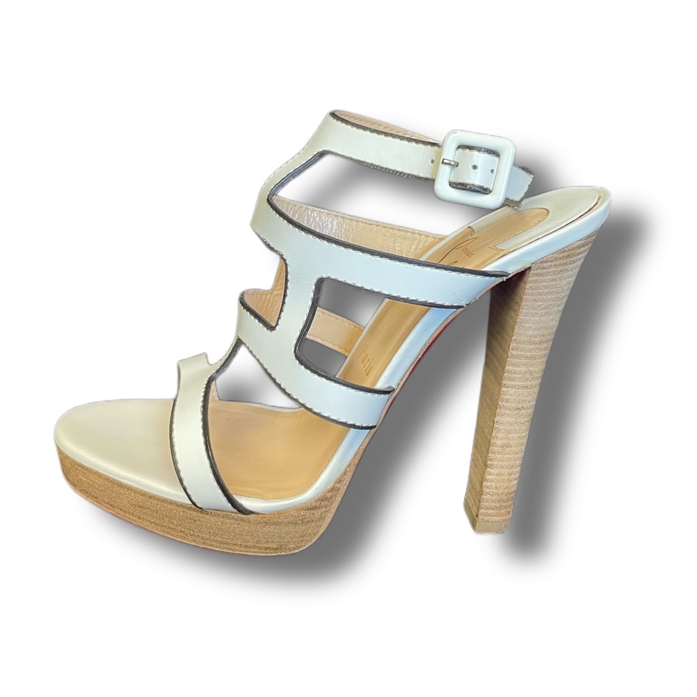 Christian Louboutin Strappy Sandal Heels